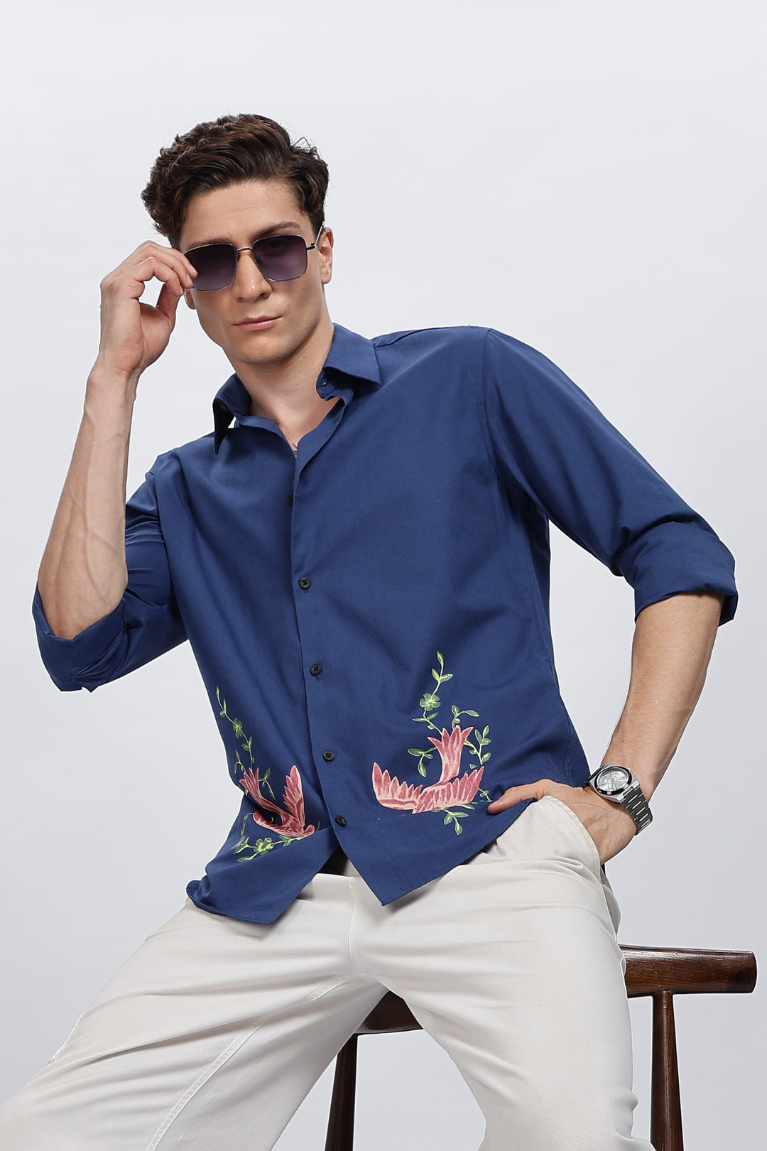 Aves Navy Shirt