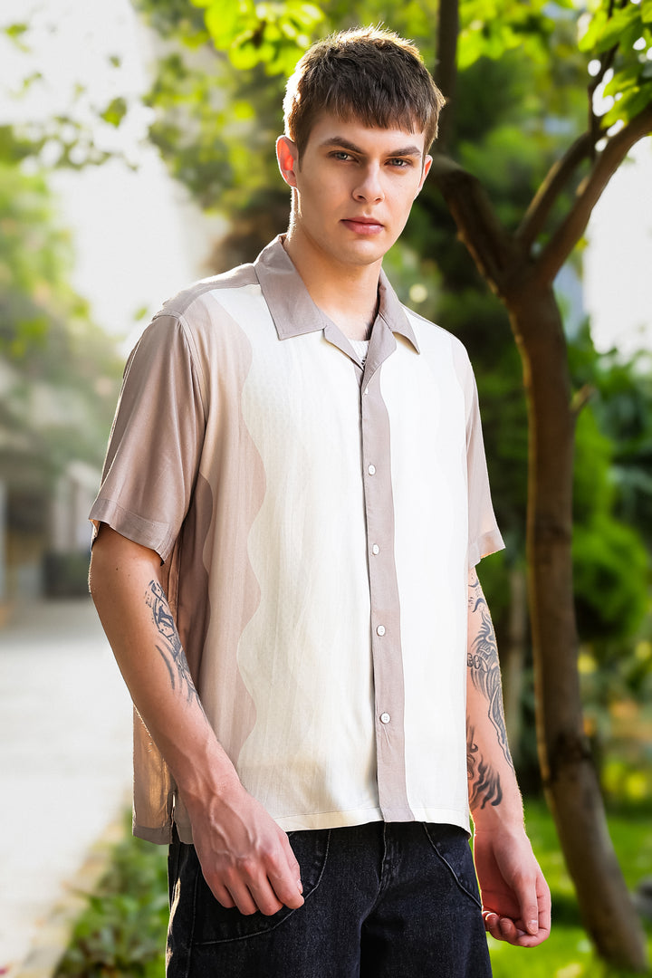 Ochre Cuban Shirt