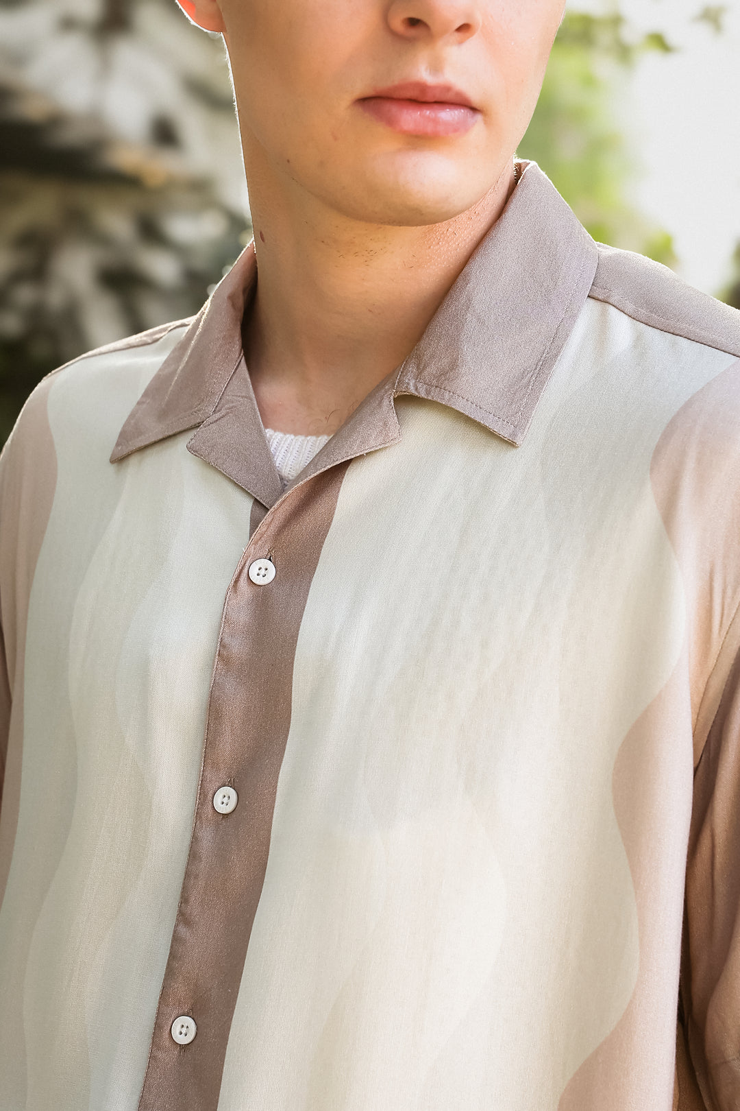 Ochre Cuban Shirt