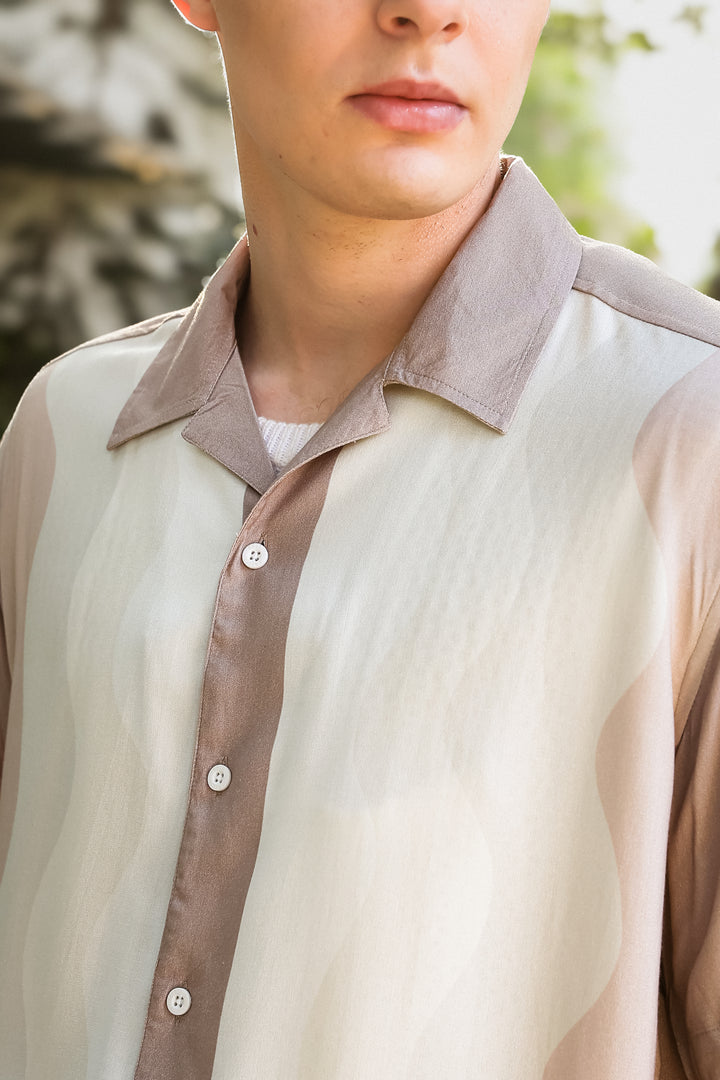 Ochre Cuban Shirt