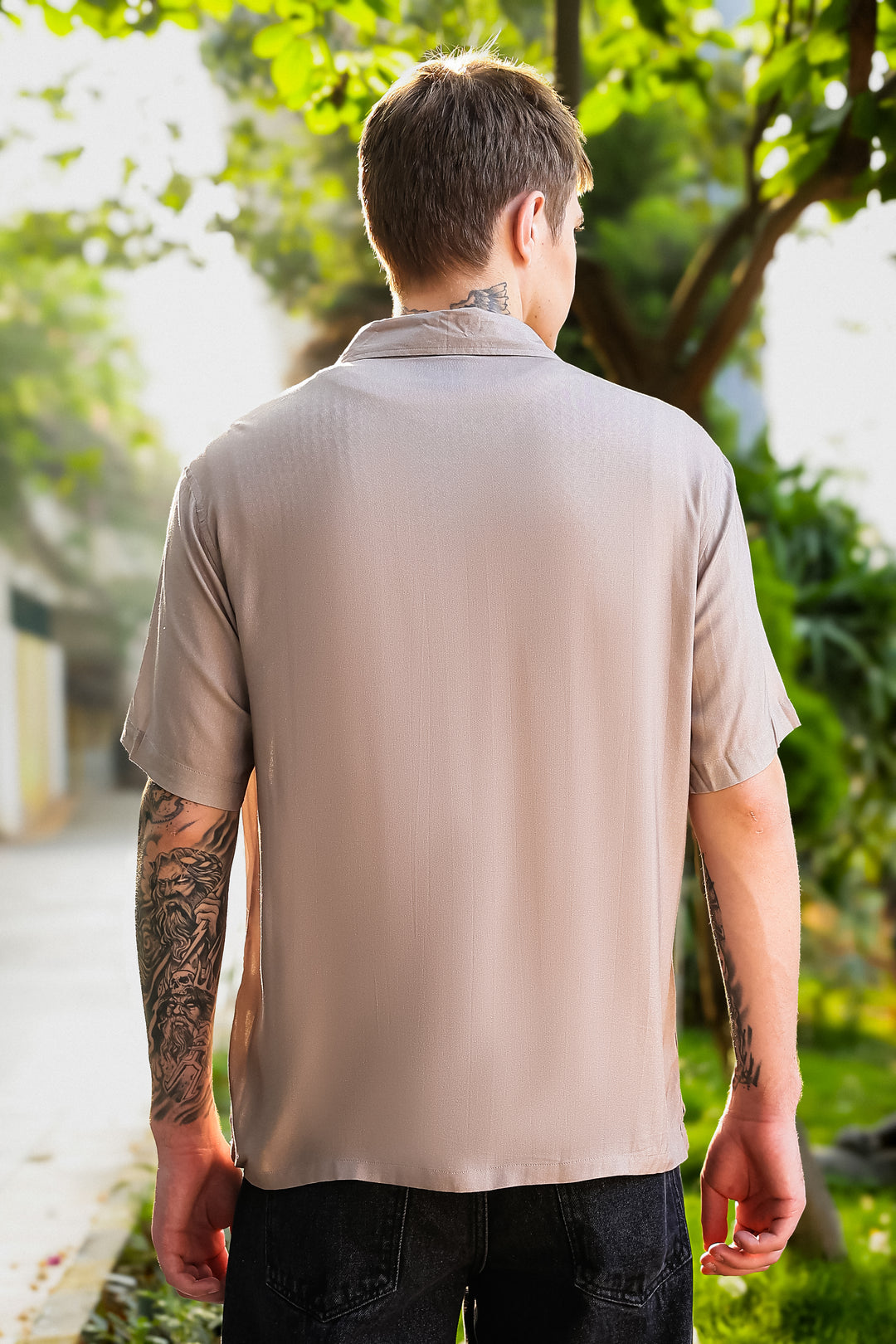 Ochre Cuban Shirt