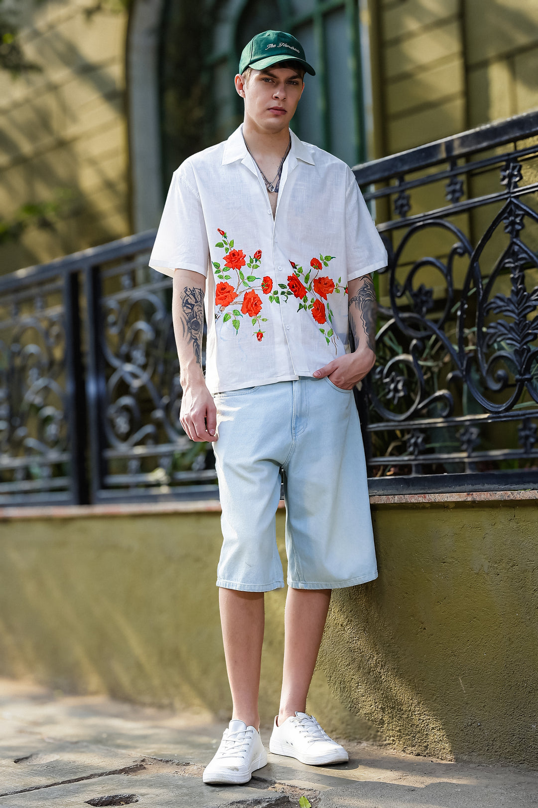 Rosa Oversized Printed Shirt