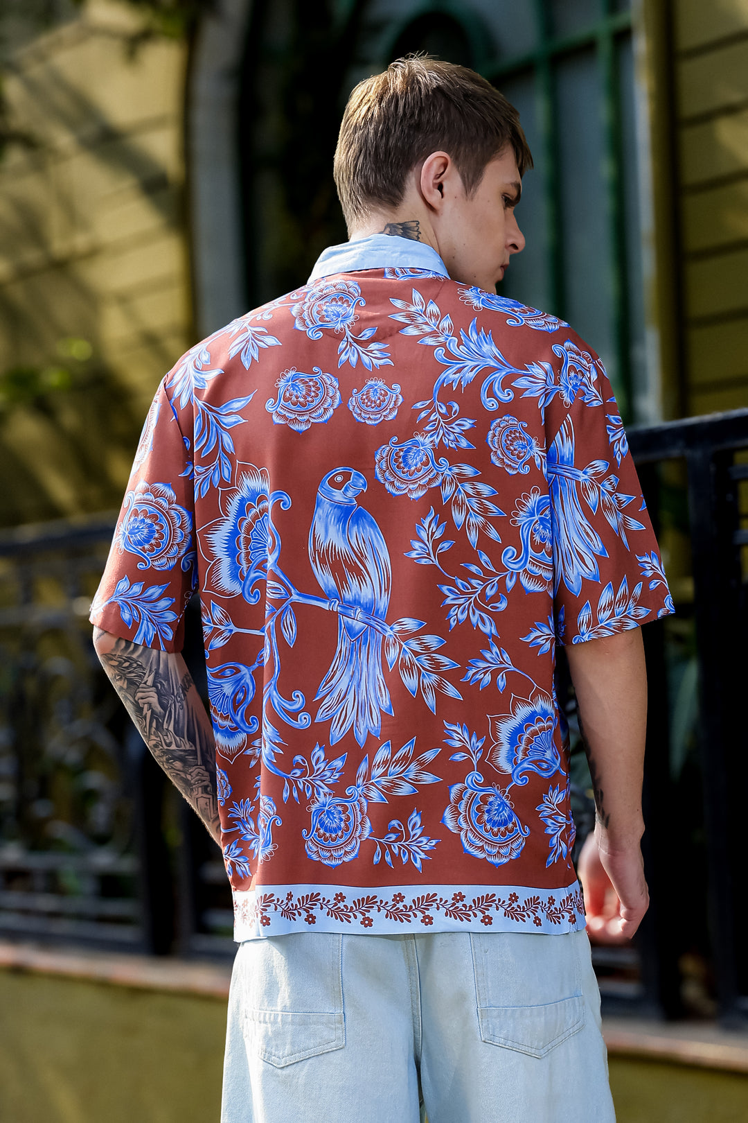 Classical Art Oversized Shirt