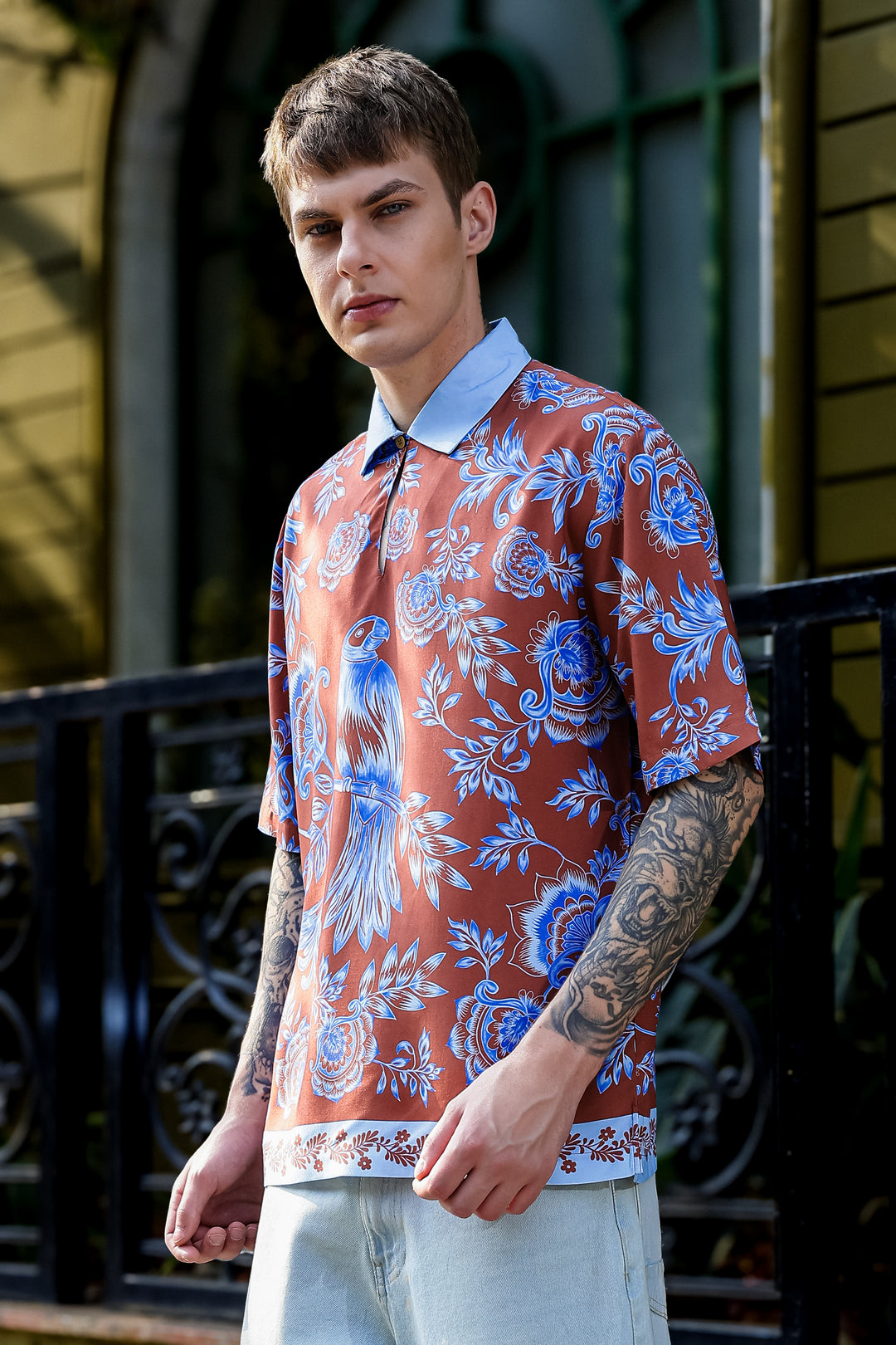 Classical Art Oversized Shirt