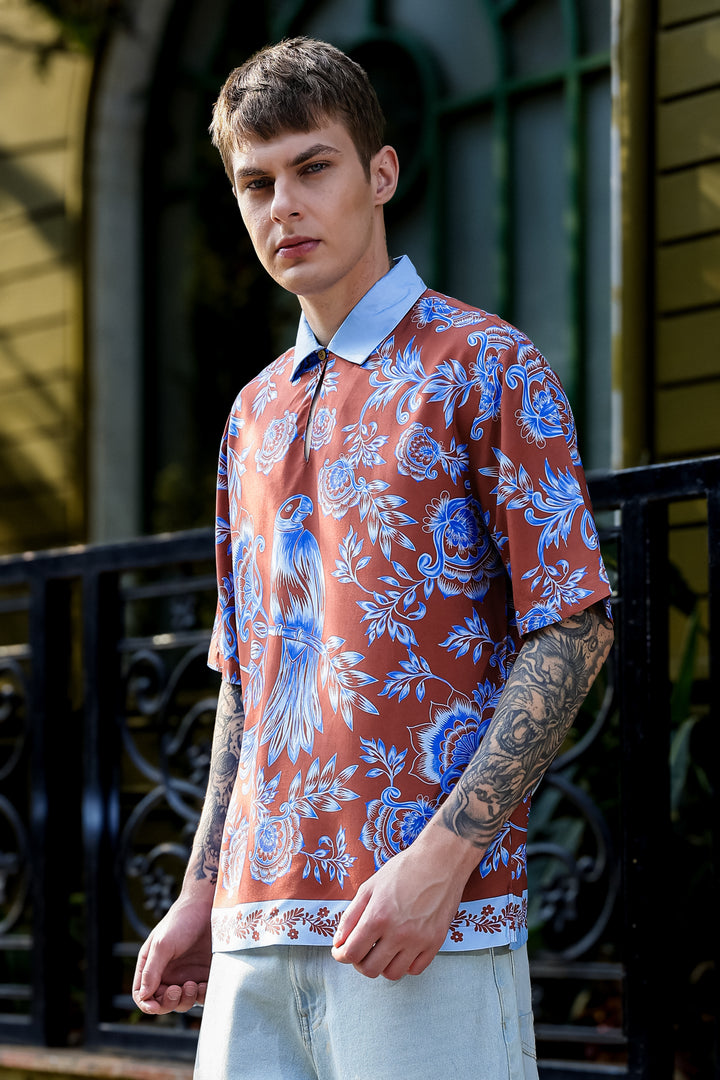 Classical Art Oversized Shirt