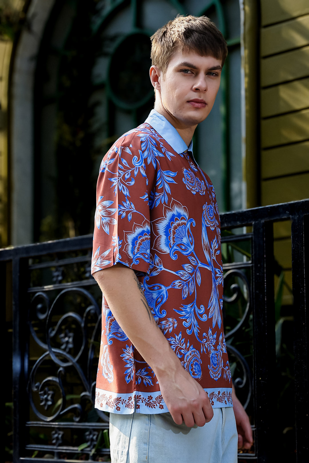 Classical Art Oversized Shirt