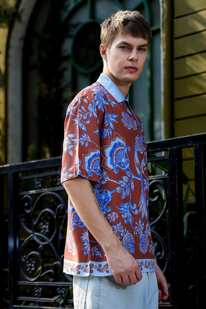 Classical Art Oversized Shirt