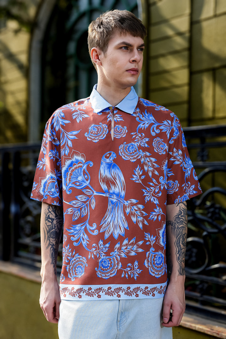 Classical Art Oversized Shirt