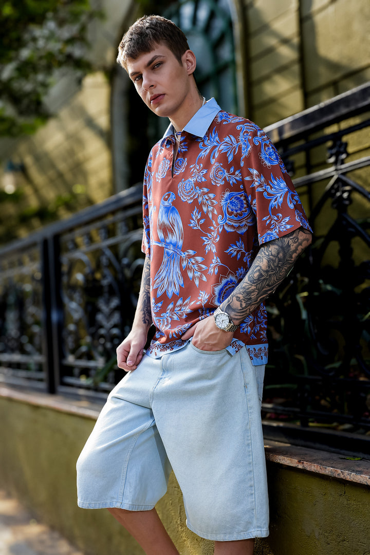 Classical Art Oversized Shirt