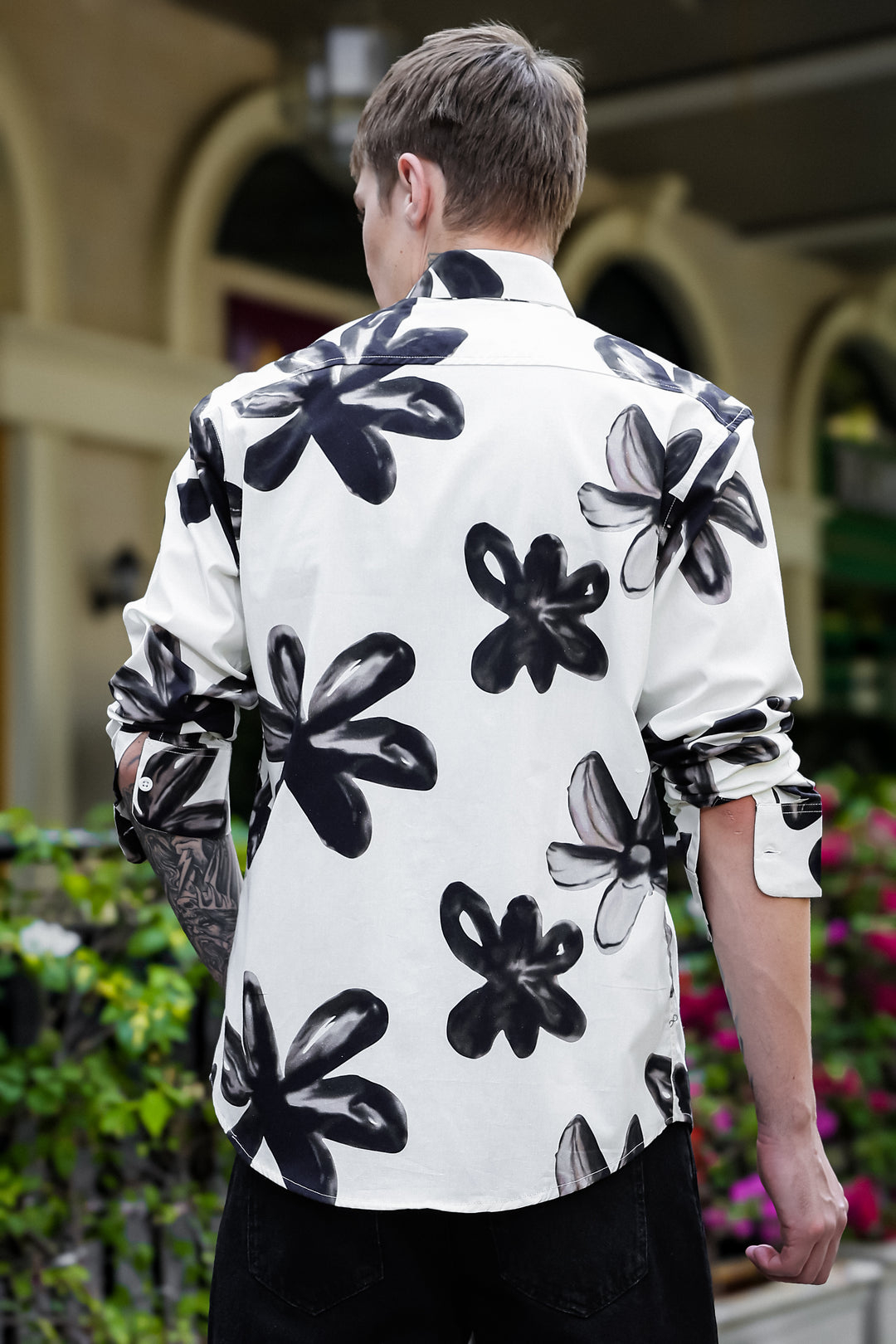 Acrylic Flower Shirt
