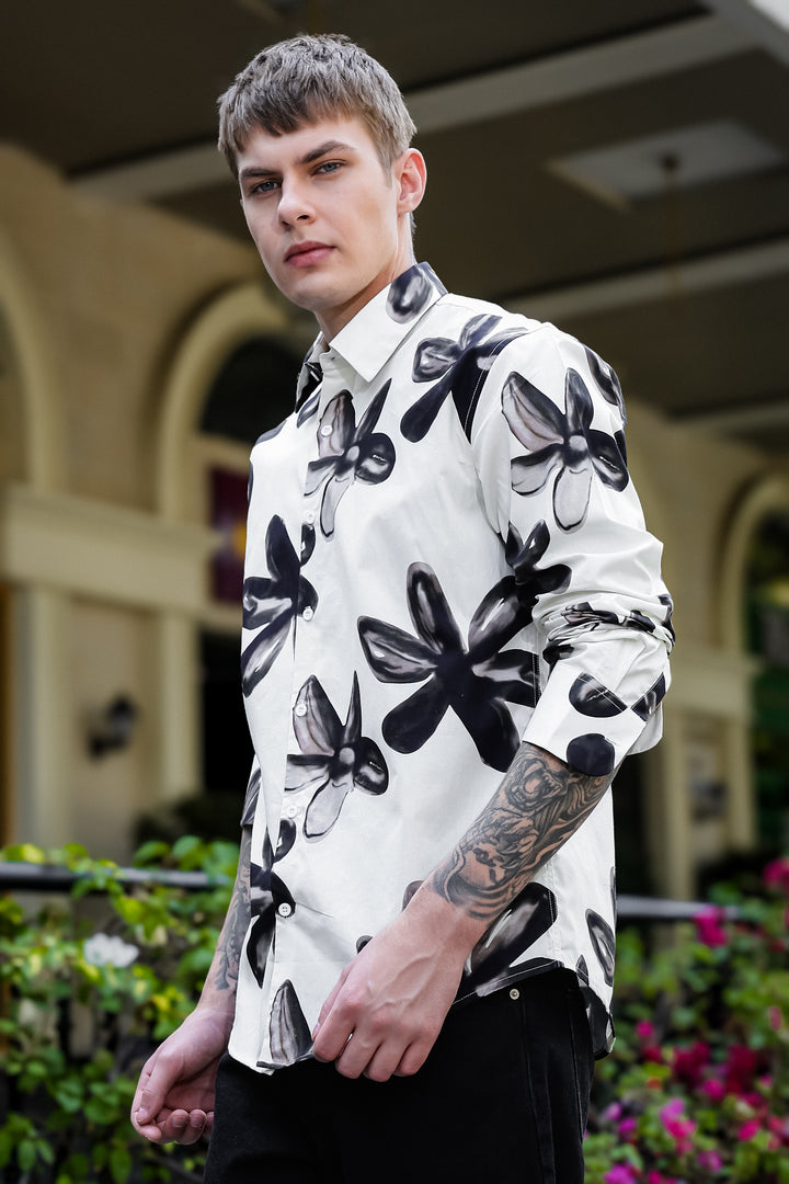 Acrylic Flower Shirt
