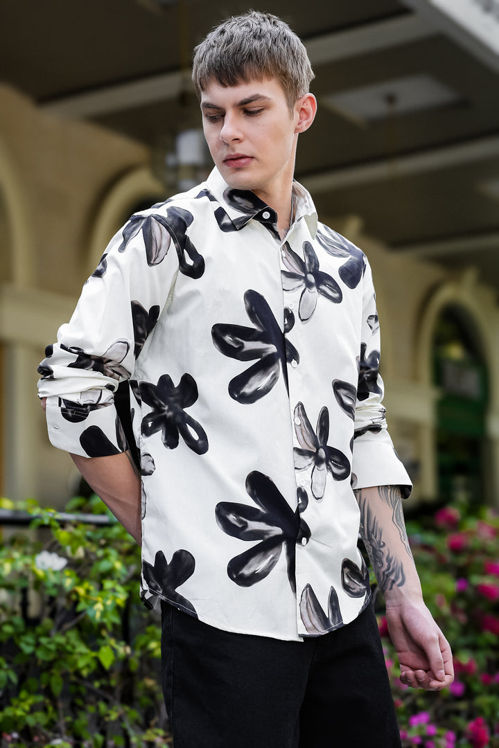 Acrylic Flower Shirt