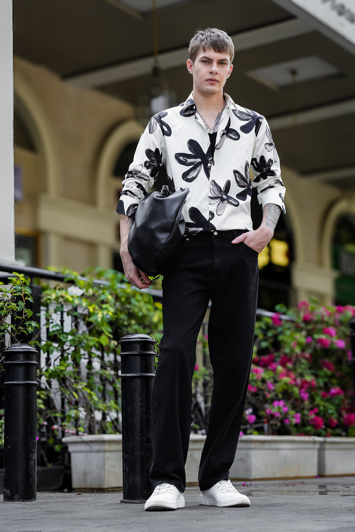Acrylic Flower Shirt