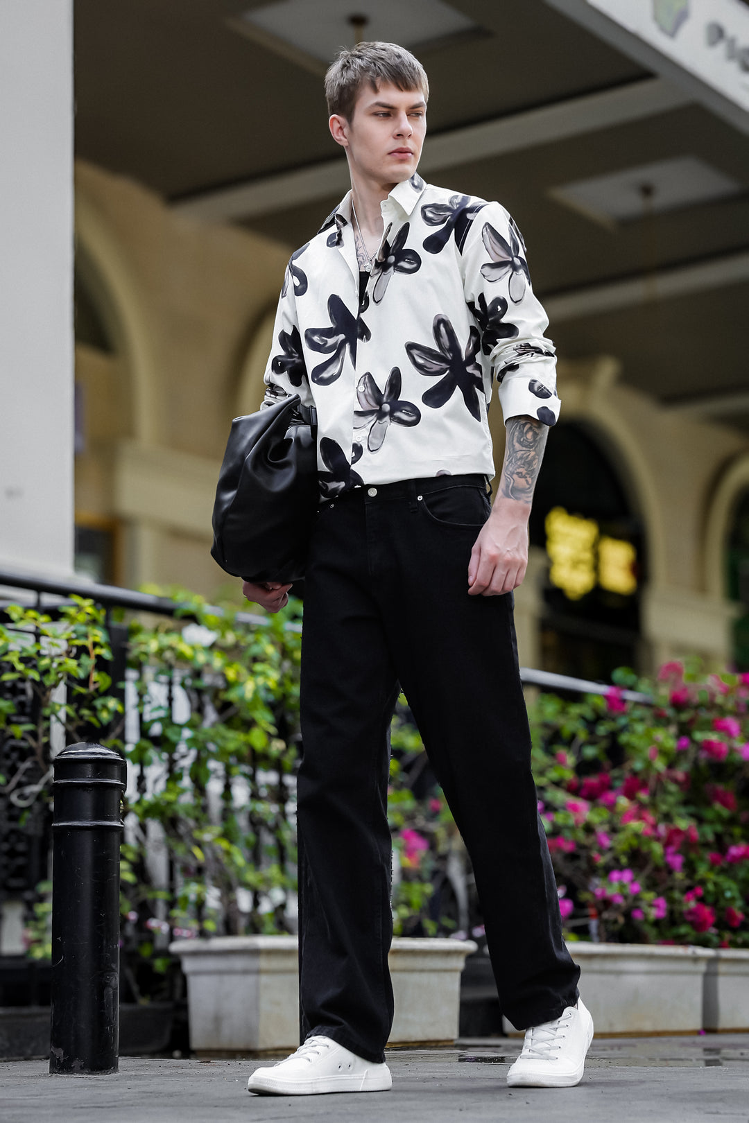 Acrylic Flower Shirt