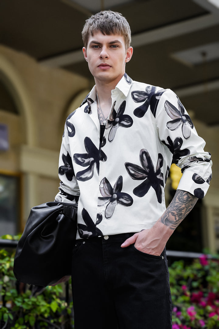 Acrylic Flower Shirt