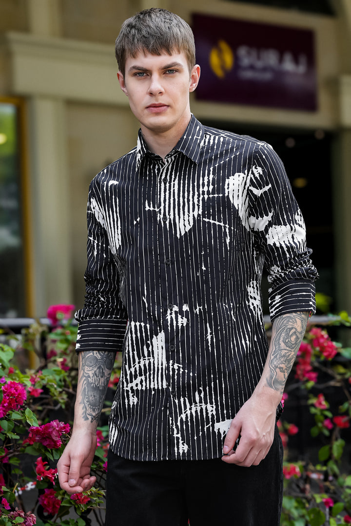 Dark Flowers Shirt
