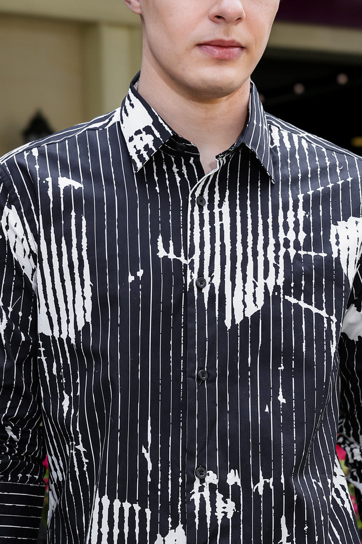 Dark Flowers Shirt