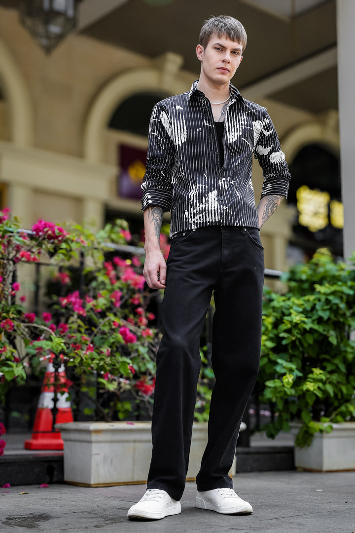 Dark Flowers Shirt