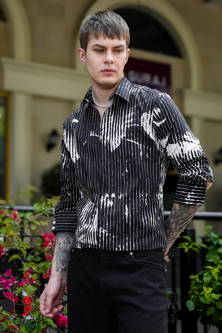 Dark Flowers Shirt