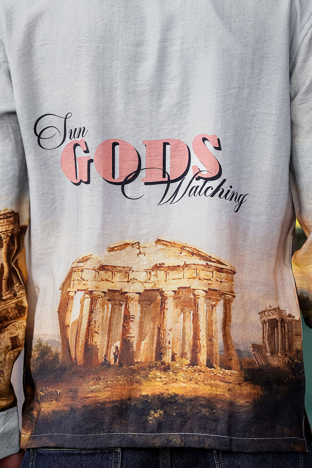 Greek God : Textured Fabric Shirt