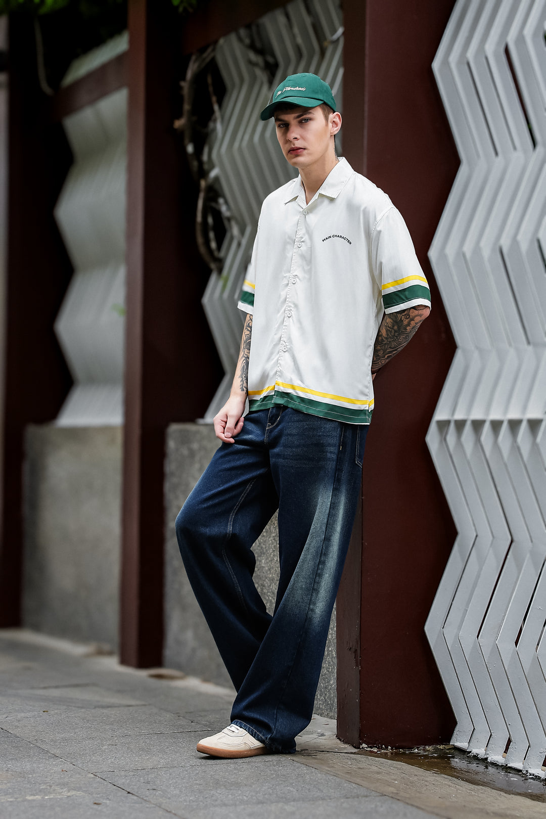 Main Character : Oversized Printed Shirt