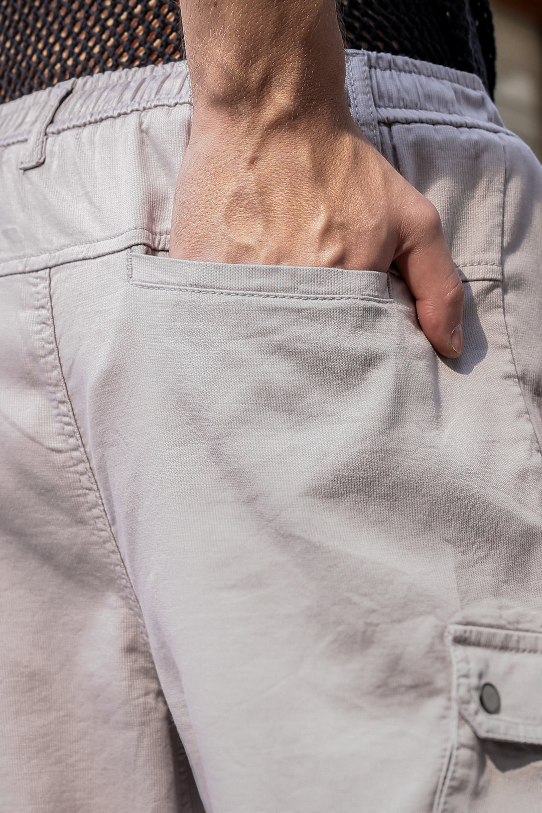 Combat : Lilac Regular Fit Cargo Pants