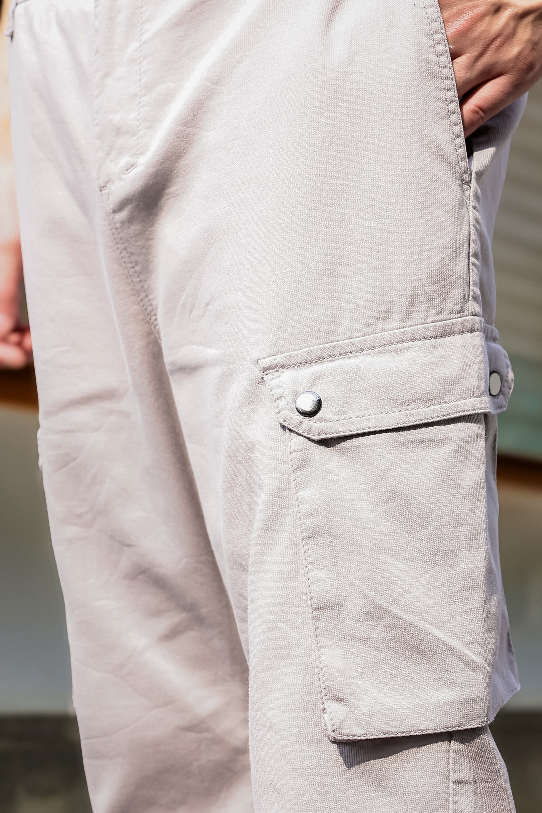 Combat : Lilac Regular Fit Cargo Pants