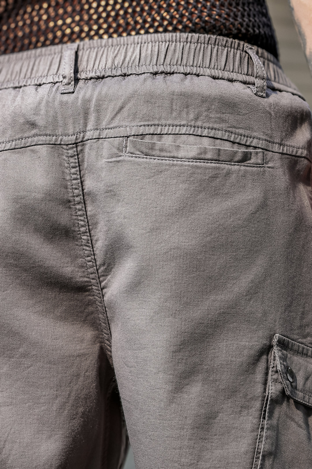 Combat : Dark Grey Regular Fit Cargo Pants