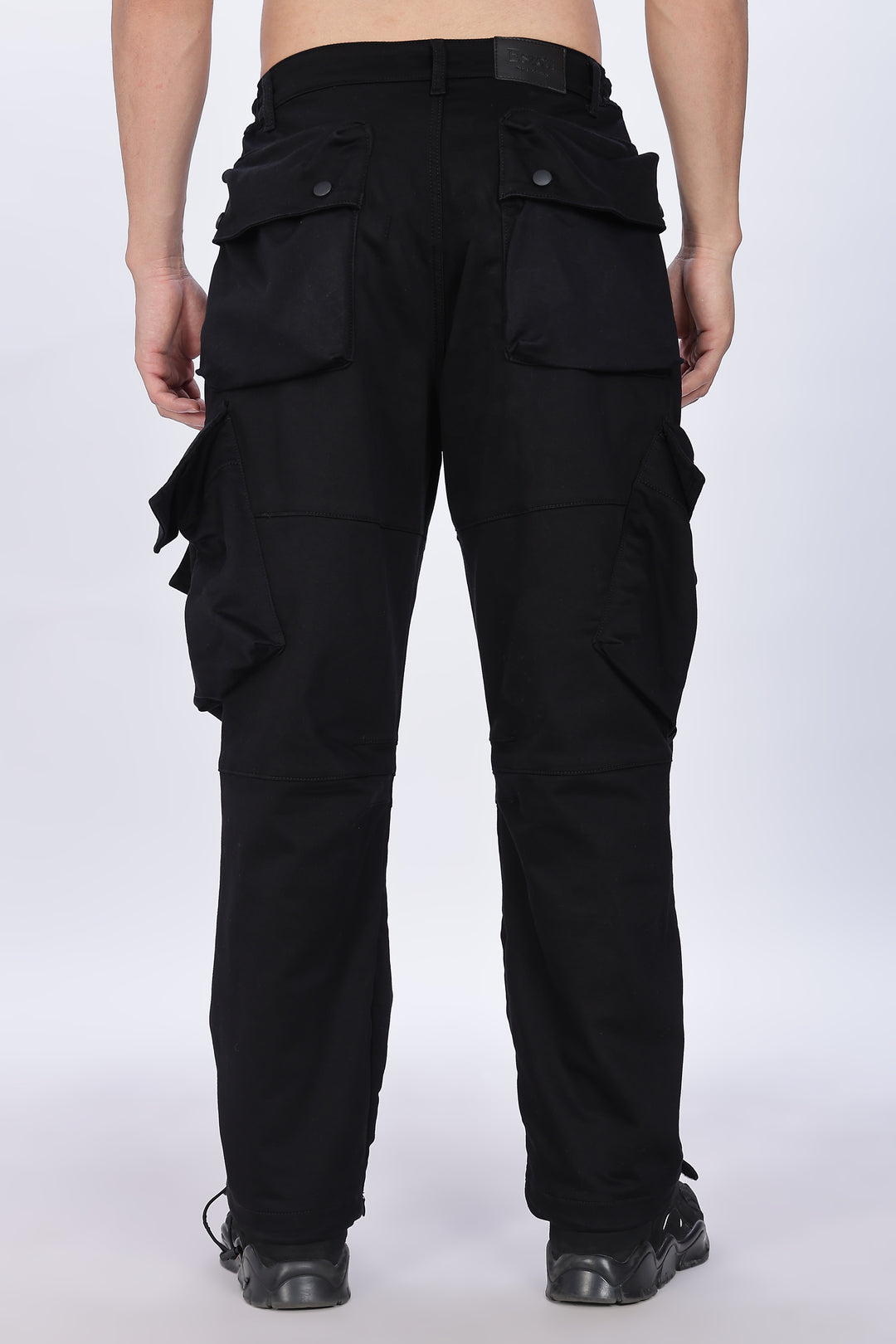Superior Baggy Black Cargo Pants