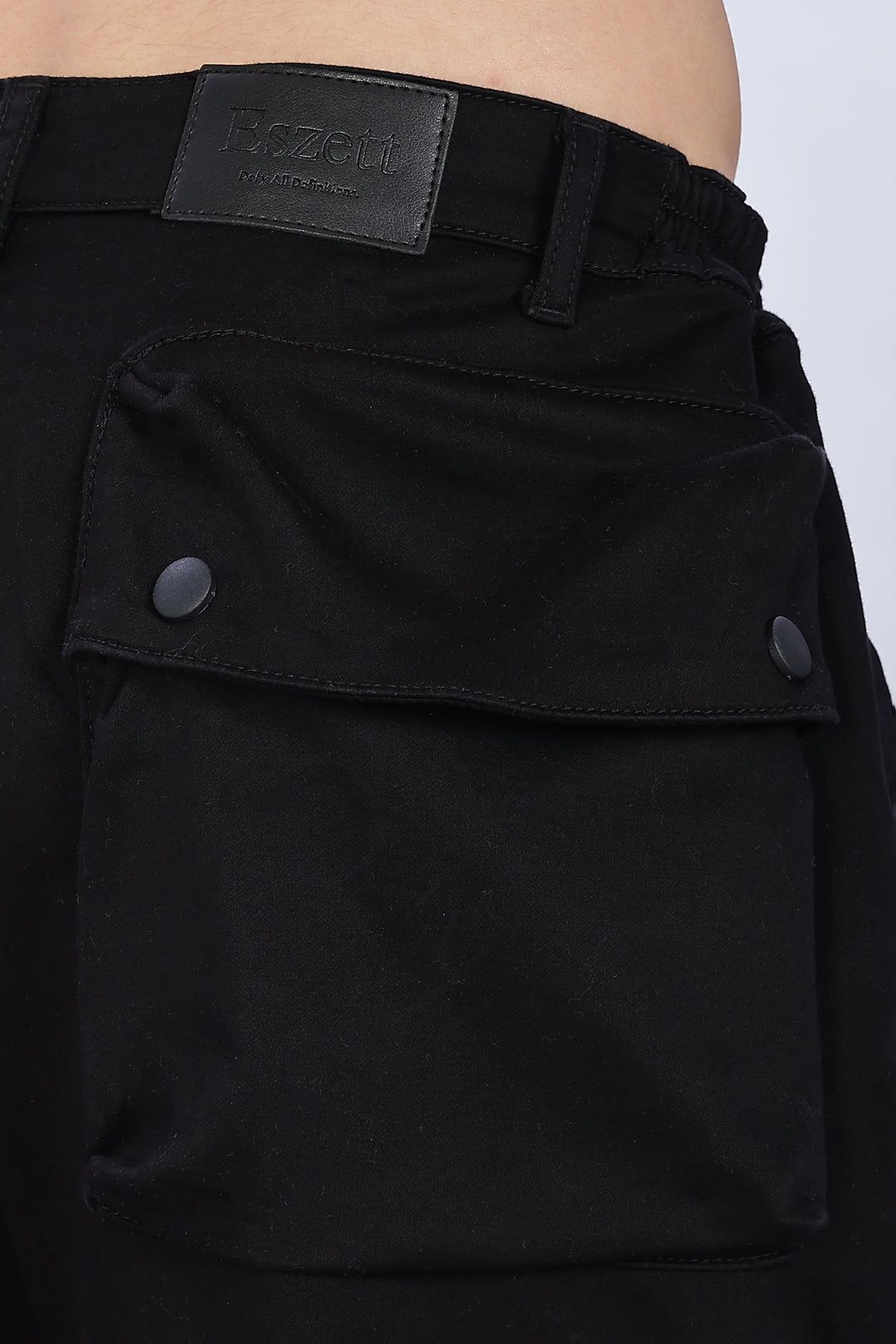 Superior Baggy Black Cargo Pants