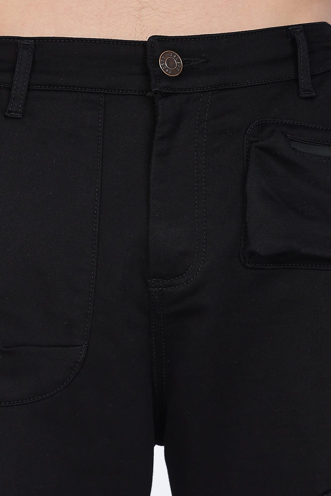 Superior Baggy Black Cargo Pants