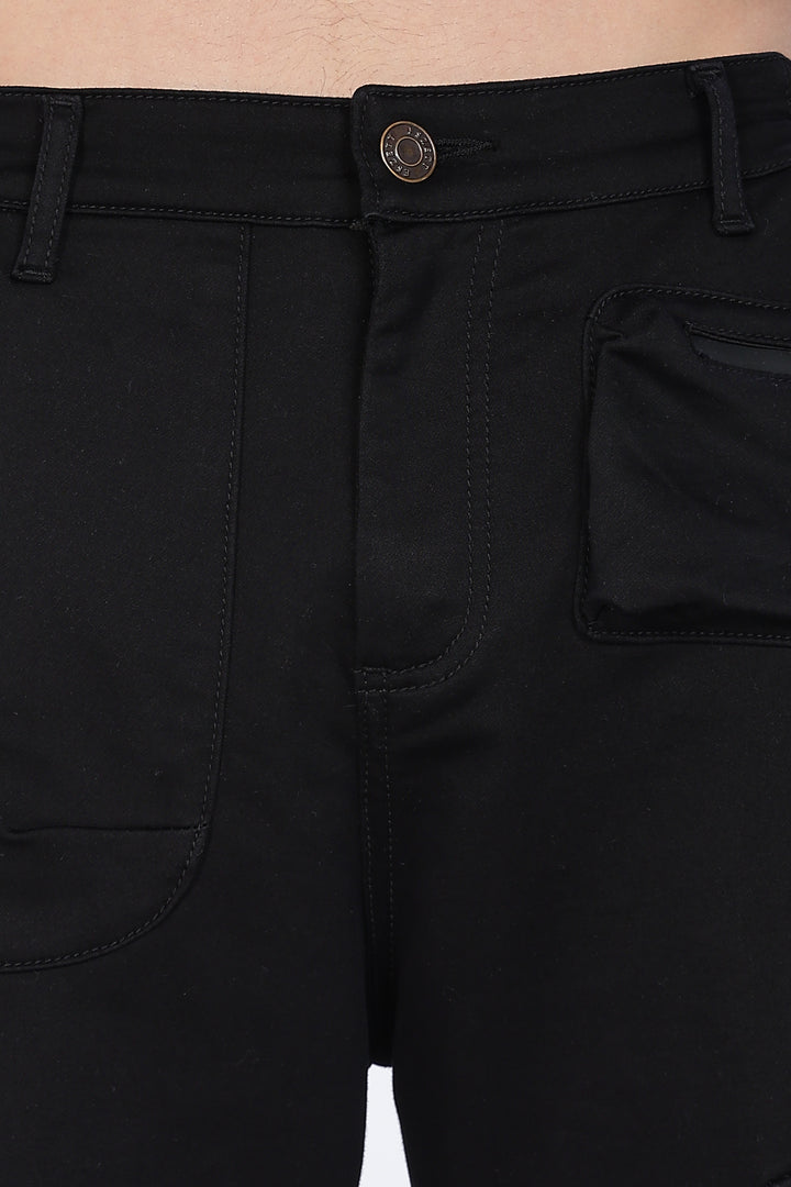 Superior Baggy Black Cargo Pants