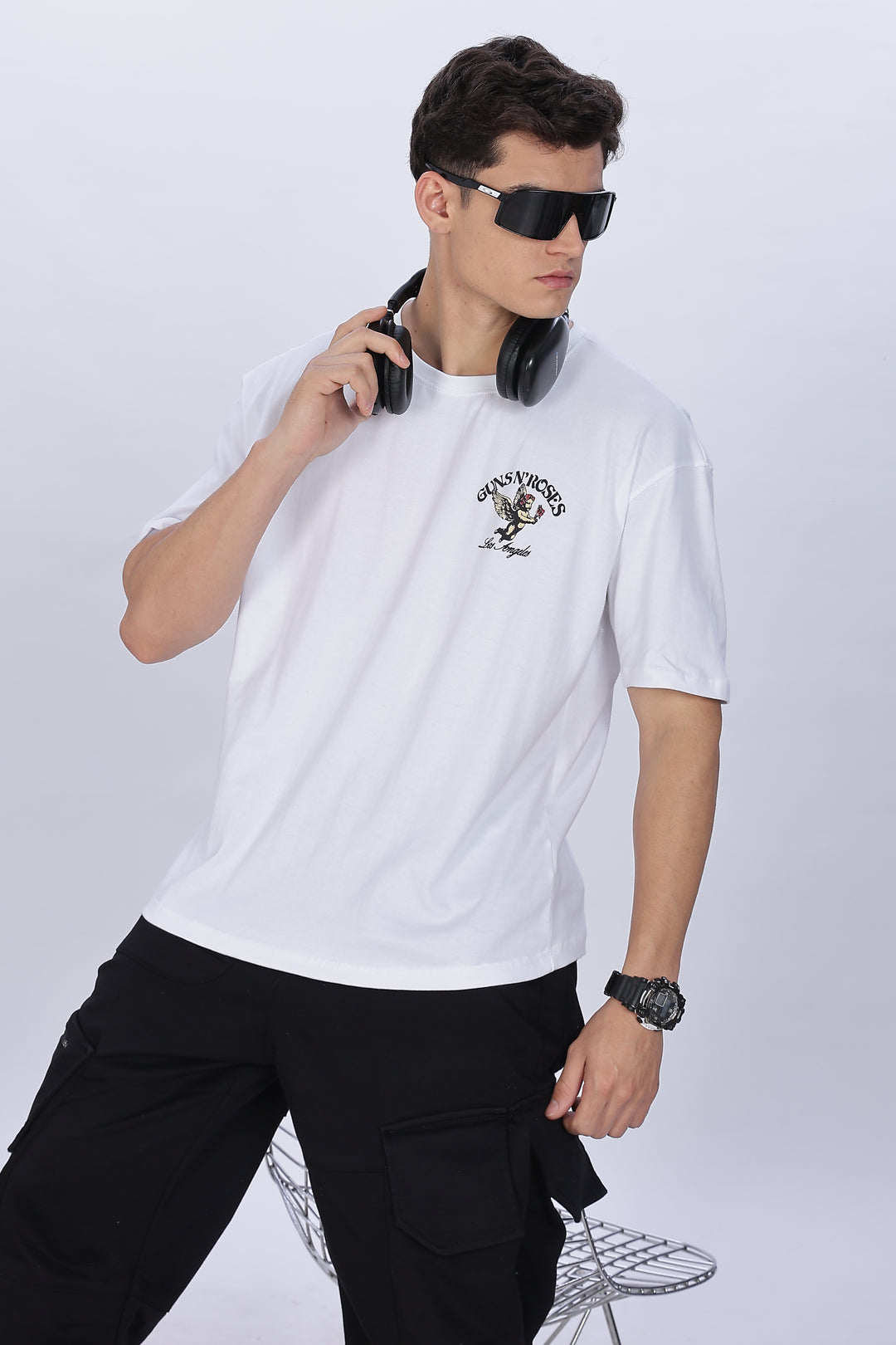Sweet Child: White Oversized T-shirt