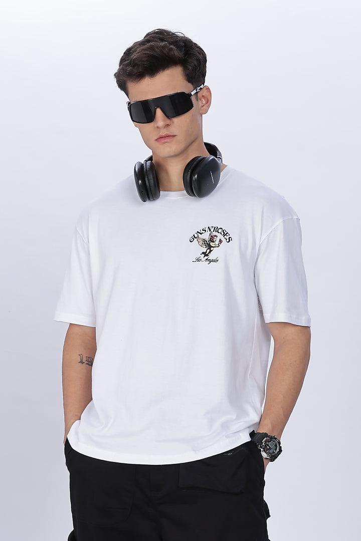 Sweet Child: White Oversized T-shirt