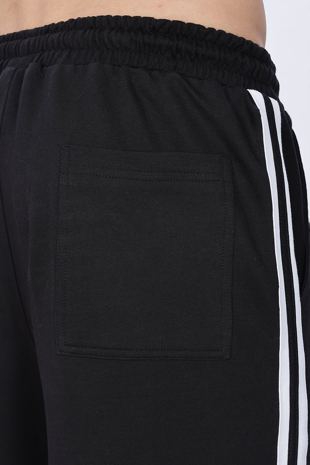 Side Cut: Black Joggers