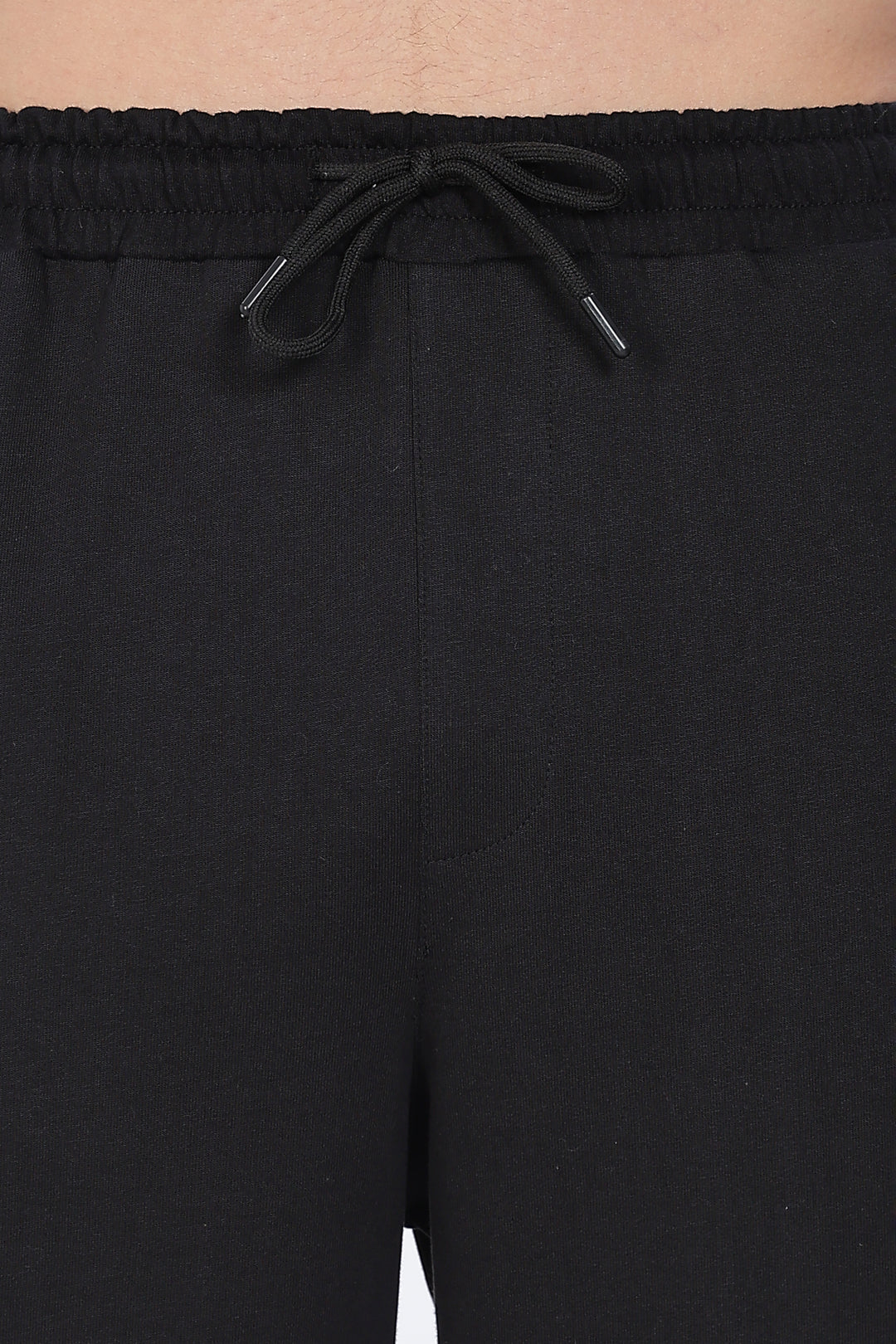 Side Cut: Black Joggers
