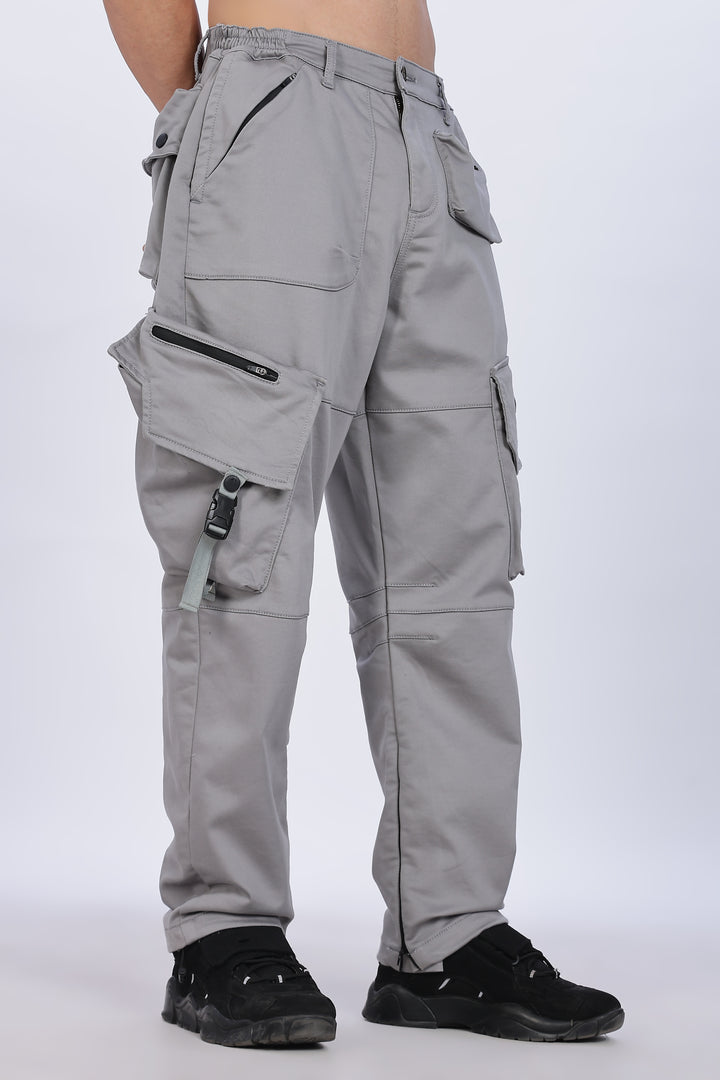 Superior Baggy Grey Cargo Pants