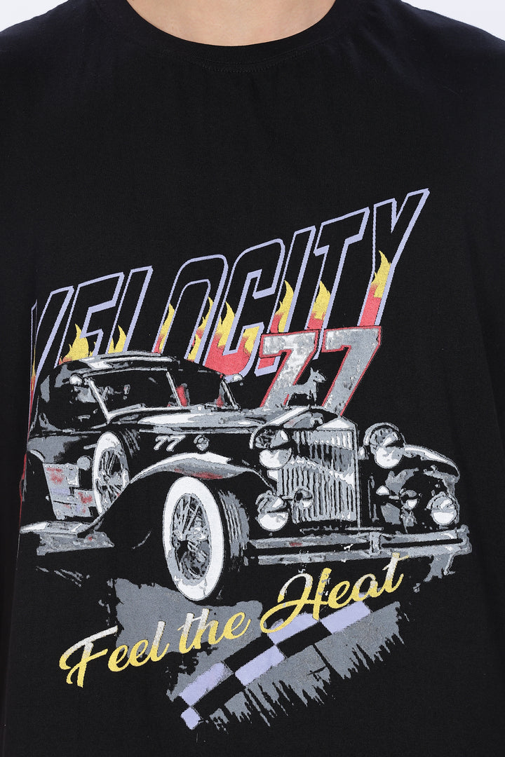 Velocity: Black Oversized Tank