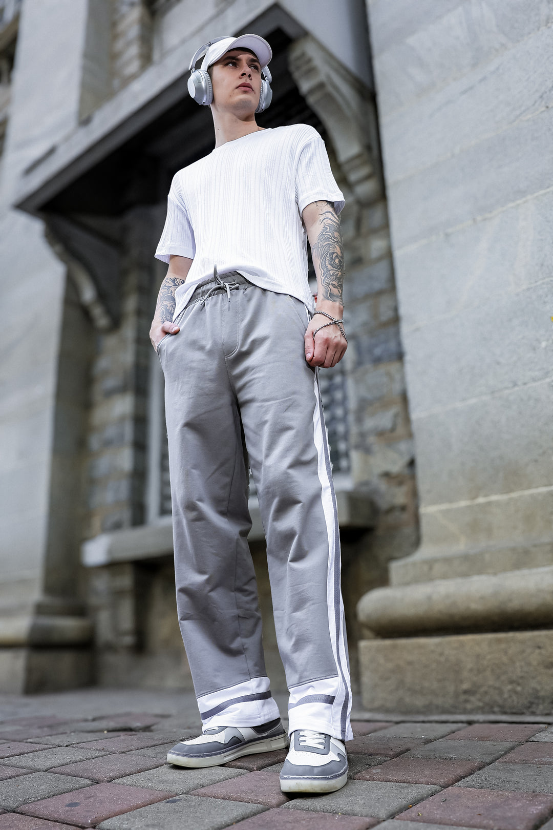Originals: Baggy Light Grey Joggers