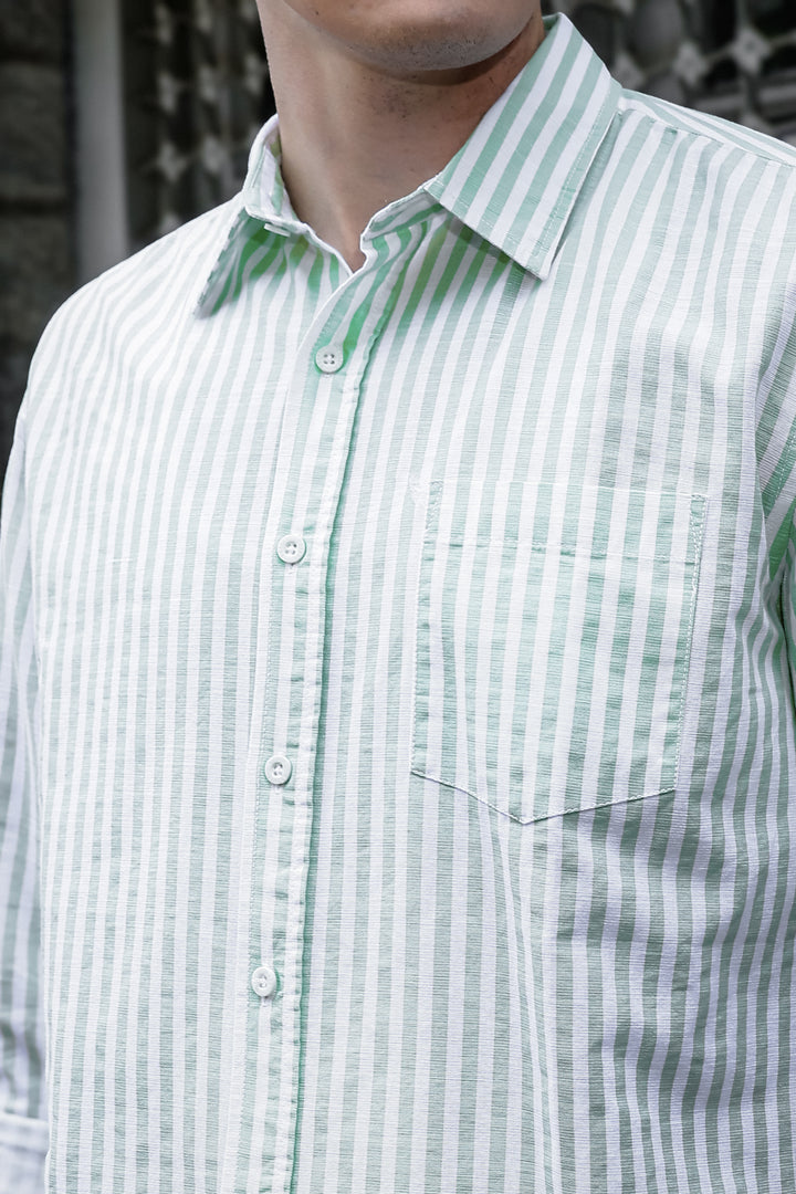 Streaks: Green Shirt
