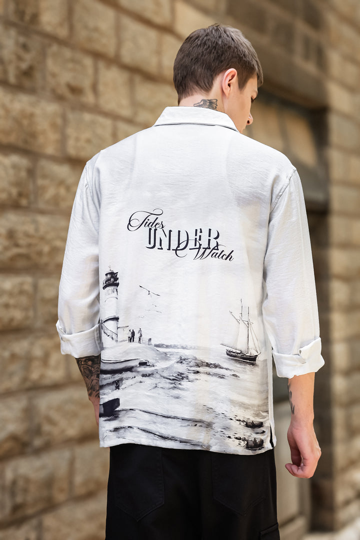 Under Watch : Textured Fabric Shirt
