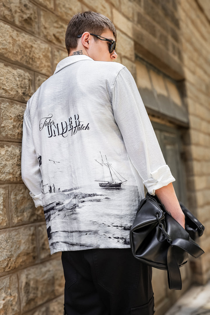 Under Watch : Textured Fabric Shirt