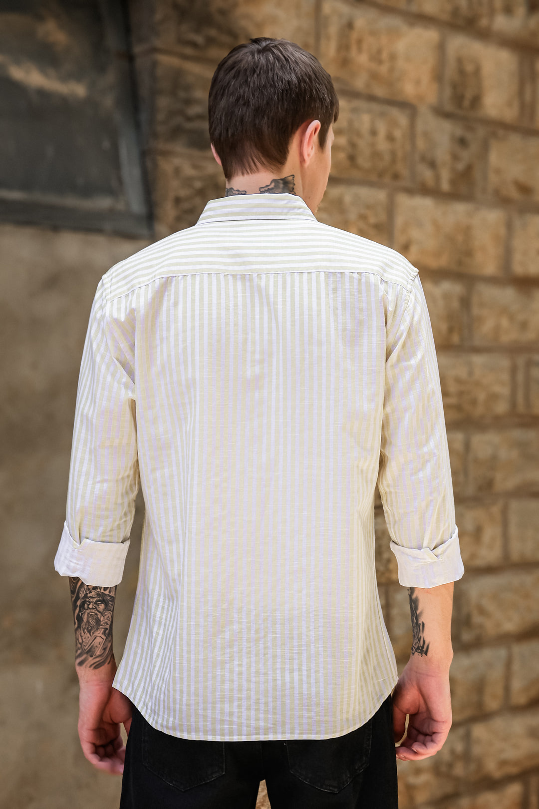 Streaks: Yellow Shirt