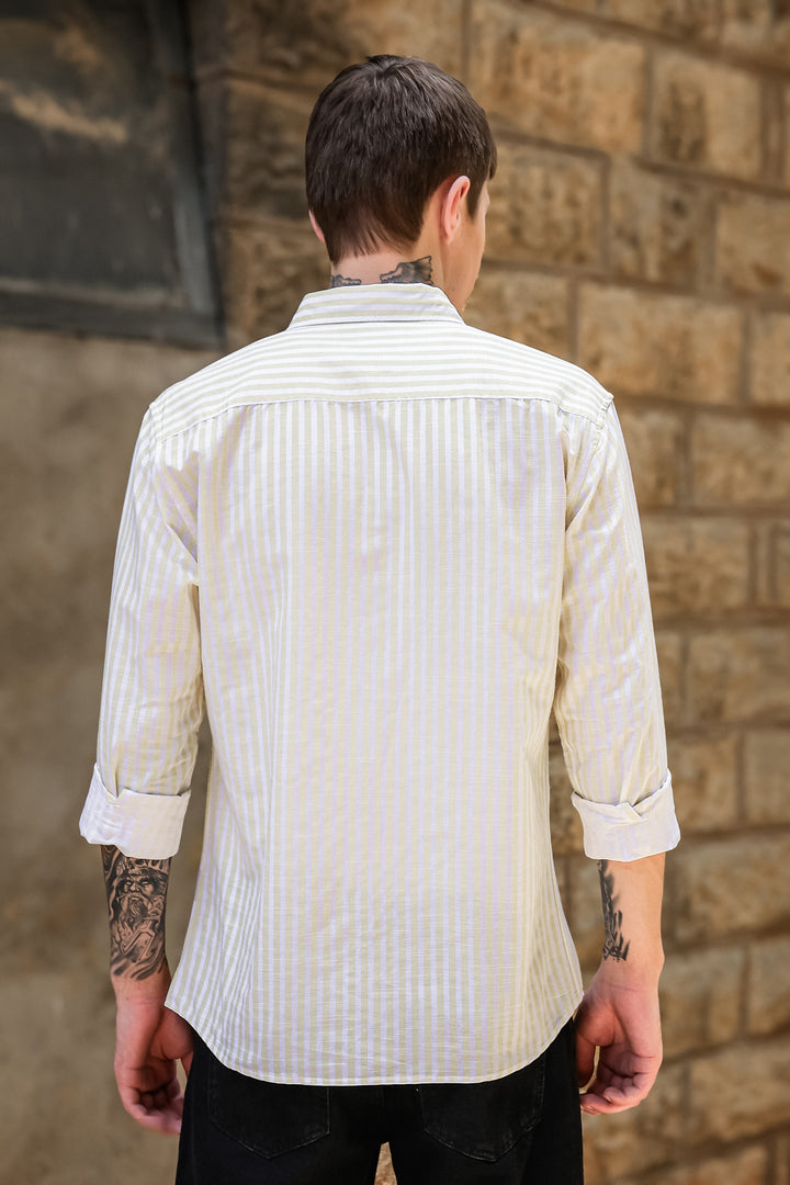 Streaks: Yellow Shirt