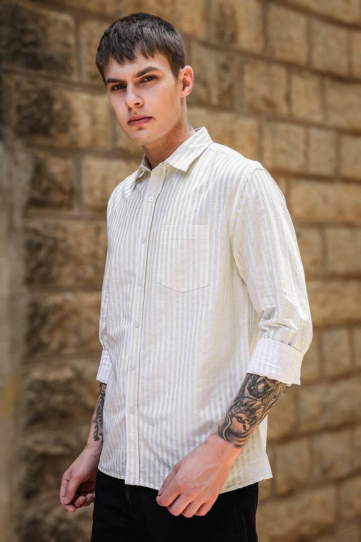 Streaks: Yellow Shirt