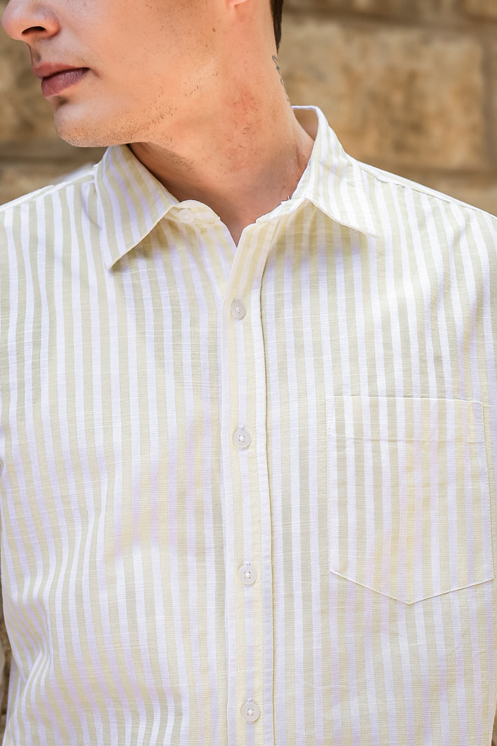 Streaks: Yellow Shirt