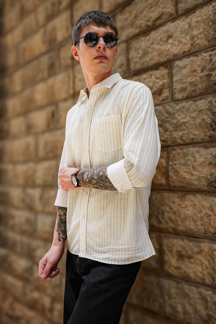 Streaks: Yellow Shirt