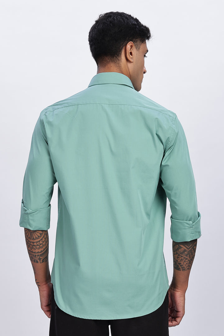 Elegant Green Shirt