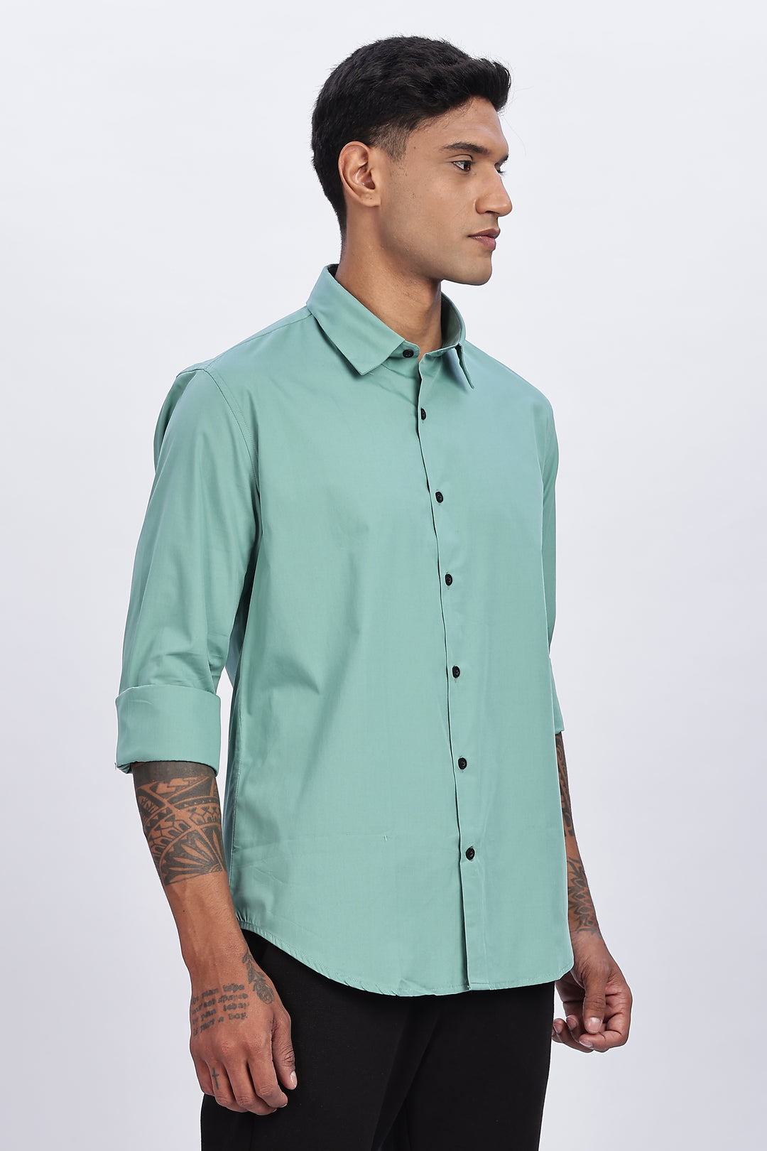 Elegant Green Shirt