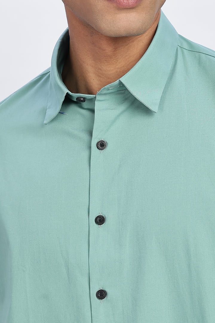 Elegant Green Shirt